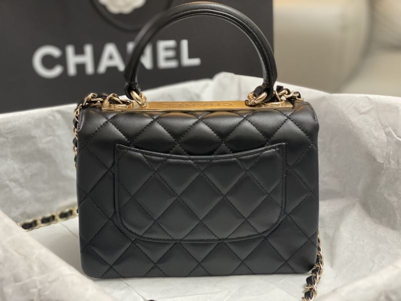 Ch**el top handle bags